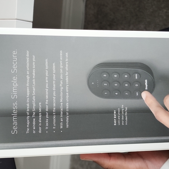 SimpliSafe Other Simplisafe Smart Door Lock With Pin Pad Poshmark